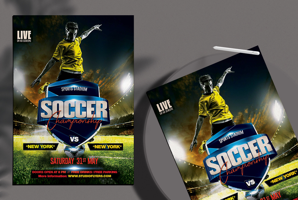 Soccer Flyer Templates Free Download Luliblogging