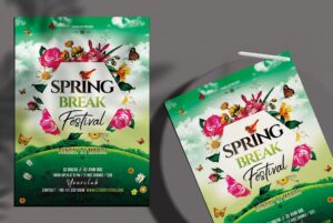 Spring Break Festival - PSD Flyer