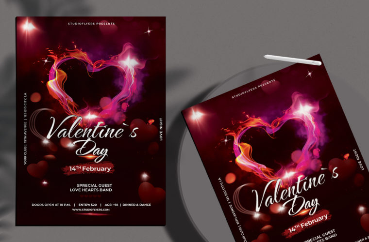 Music Night Free Psd Flyer Template Studioflyers Com