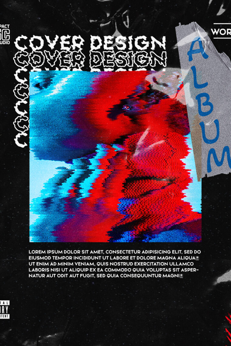 Album Cover Design PSD Templates