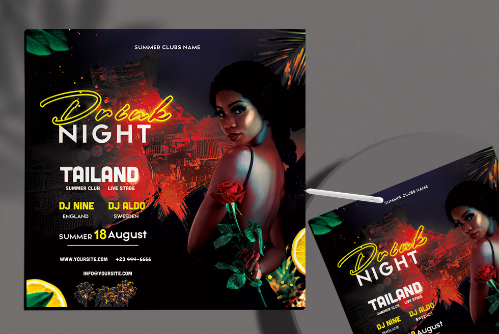 Free Flyer PSD Templates - StudioFlyers