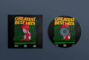 Greatest Best Hits Cover Design PSD Template