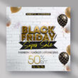 Fashion Sale Black Friday Instagram Banner PSD Template