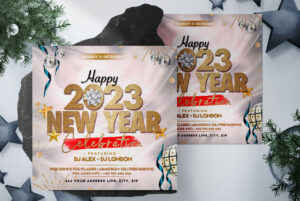 2023 New Year Instagram PSD Templates
