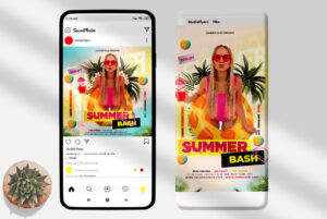 Summer Bash Social Media and Story