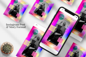 Fashion Lifestyle Instagram PSD Template
